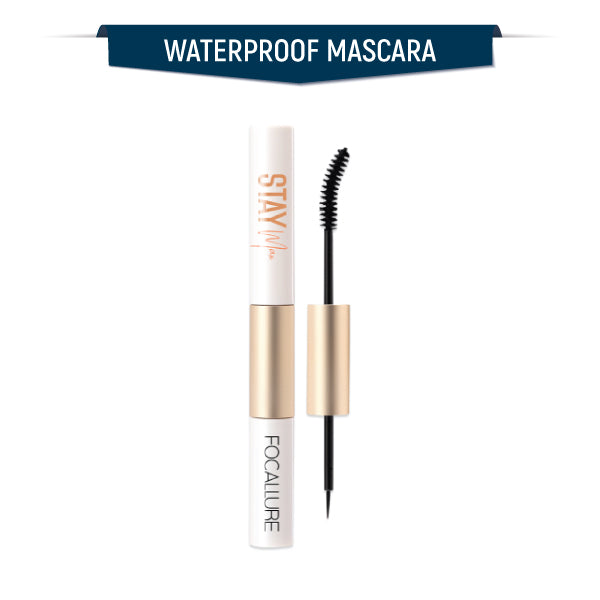 FA 160 - Focallure STAYMAX Waterproof Mascara and Eyeliner 2 in 1 - (5gm)