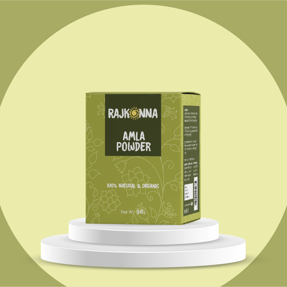 Rajkonna 100% Organic Amla Powder (50gm)