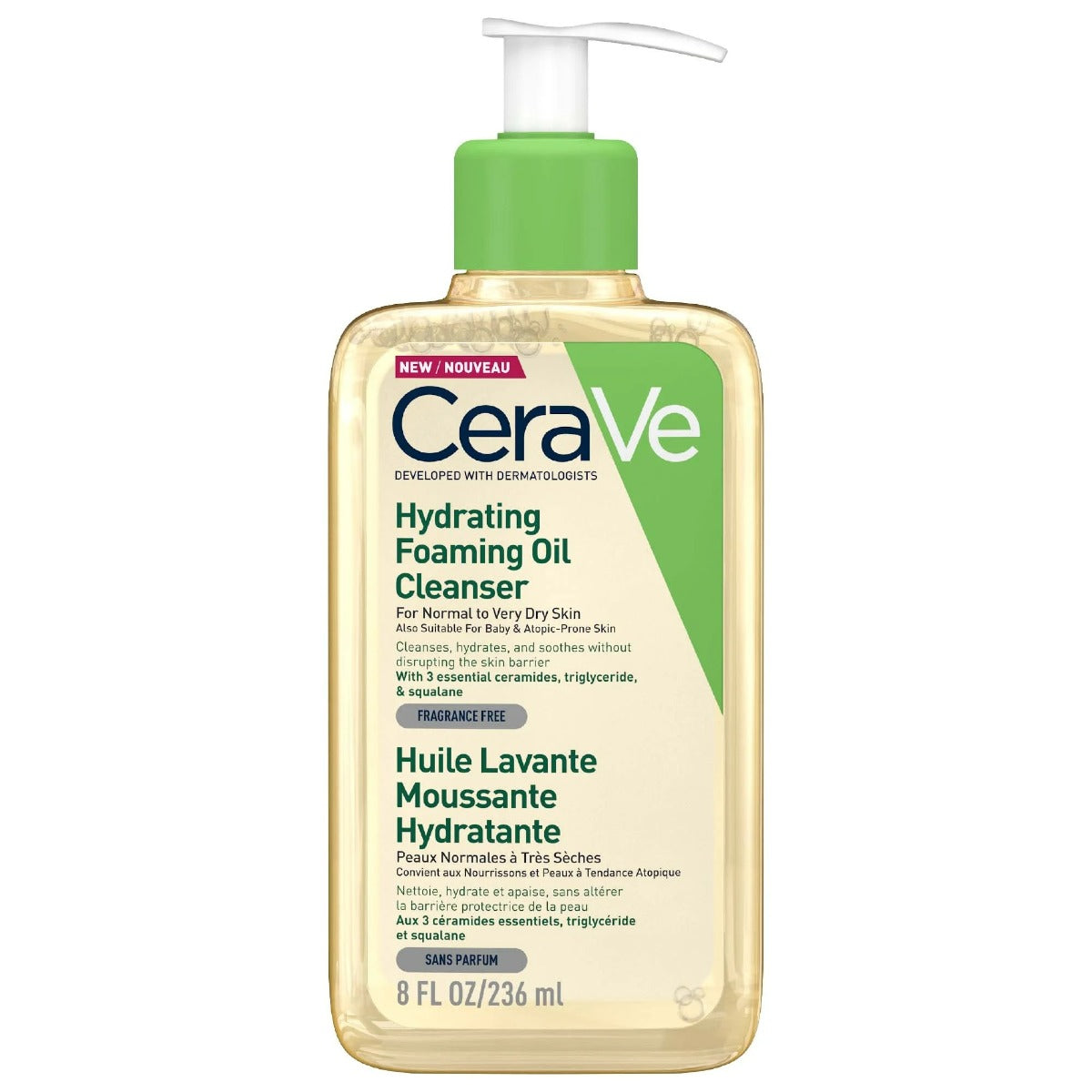 CeraVe Hydrating Foaming Oil Cleanser (236ml)