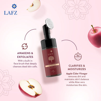 Lafz Foaming Face Wash (100ml) - Apple Cider Vinegar (BD)