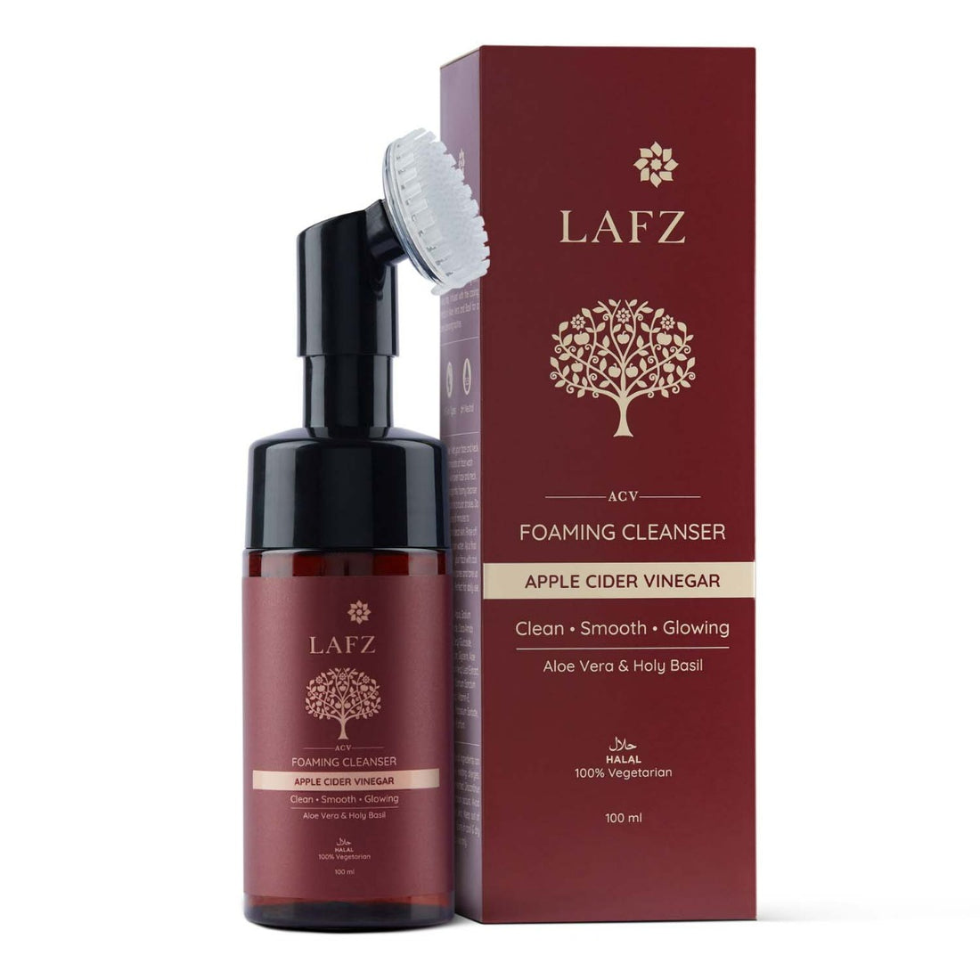 Lafz Foaming Face Wash (100ml) - Apple Cider Vinegar (India)