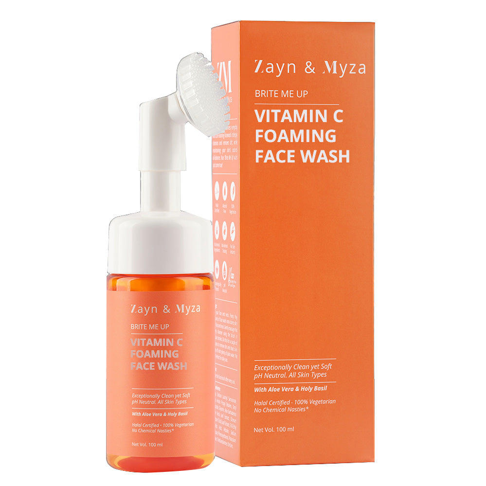 Zayn &amp; Myza Foaming Face Wash (100ml) - Vitamin C (BD)