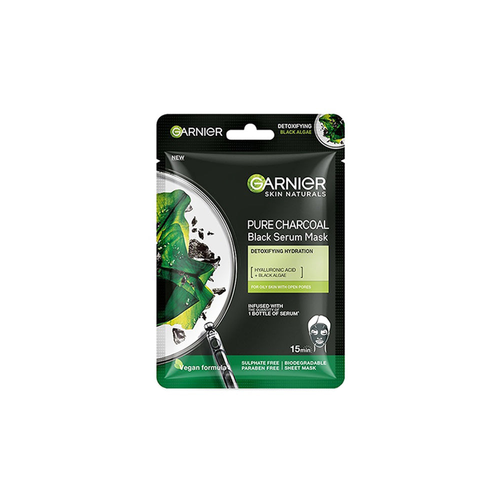 Garnier Charcoal Serum Sheet Mask (28gm)