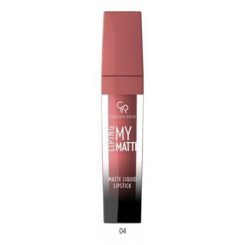 Golden Rose Liping My Matte Liquid Lipstick (5ml) - 04