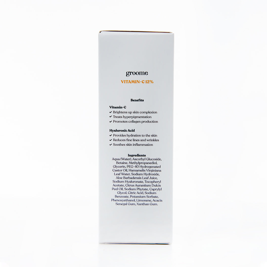 Groome Vitamin C 12% Glowing Serum (30ml)