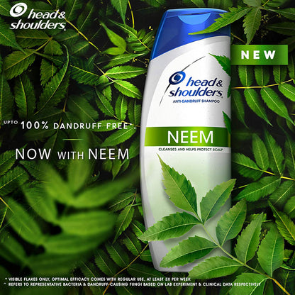 Head &amp; Shoulders Neem Anti Dandruff Shampoo (340ml)