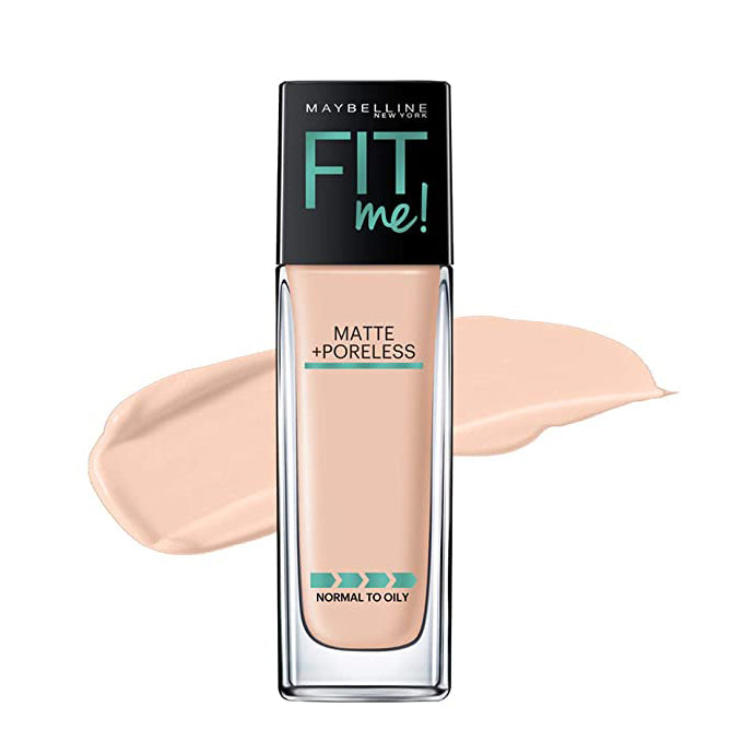 Maybelline Fit Me Matte + Poreless Liquid Foundation (30ml) - Natural Ivory 112