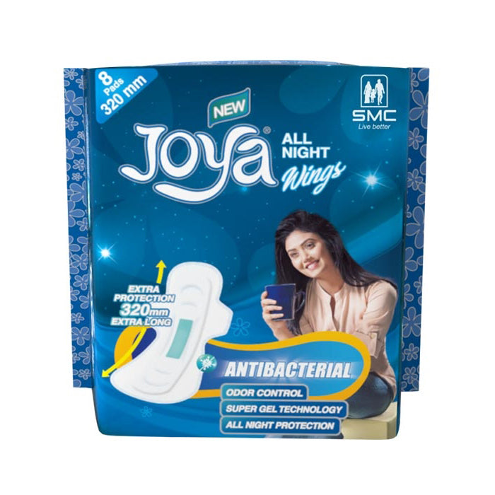 Joya Sanitary Napkin - All Night Wings (8pcs)