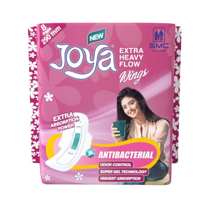 Joya Sanitary Napkin - Extra Heavy Flow Wings (8pcs)