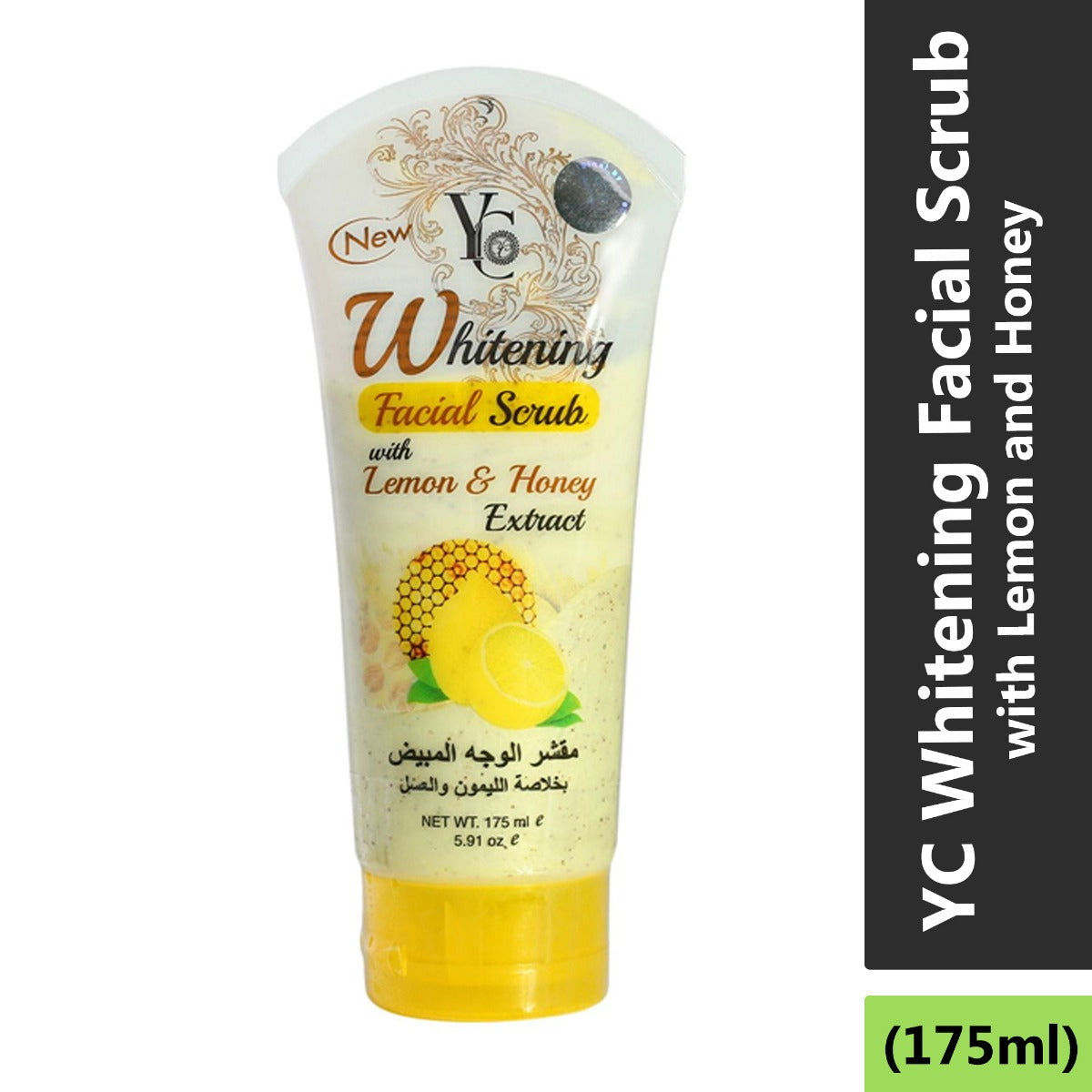 YC Whitening Facial Scrub with Lemon and Honey (175ml)