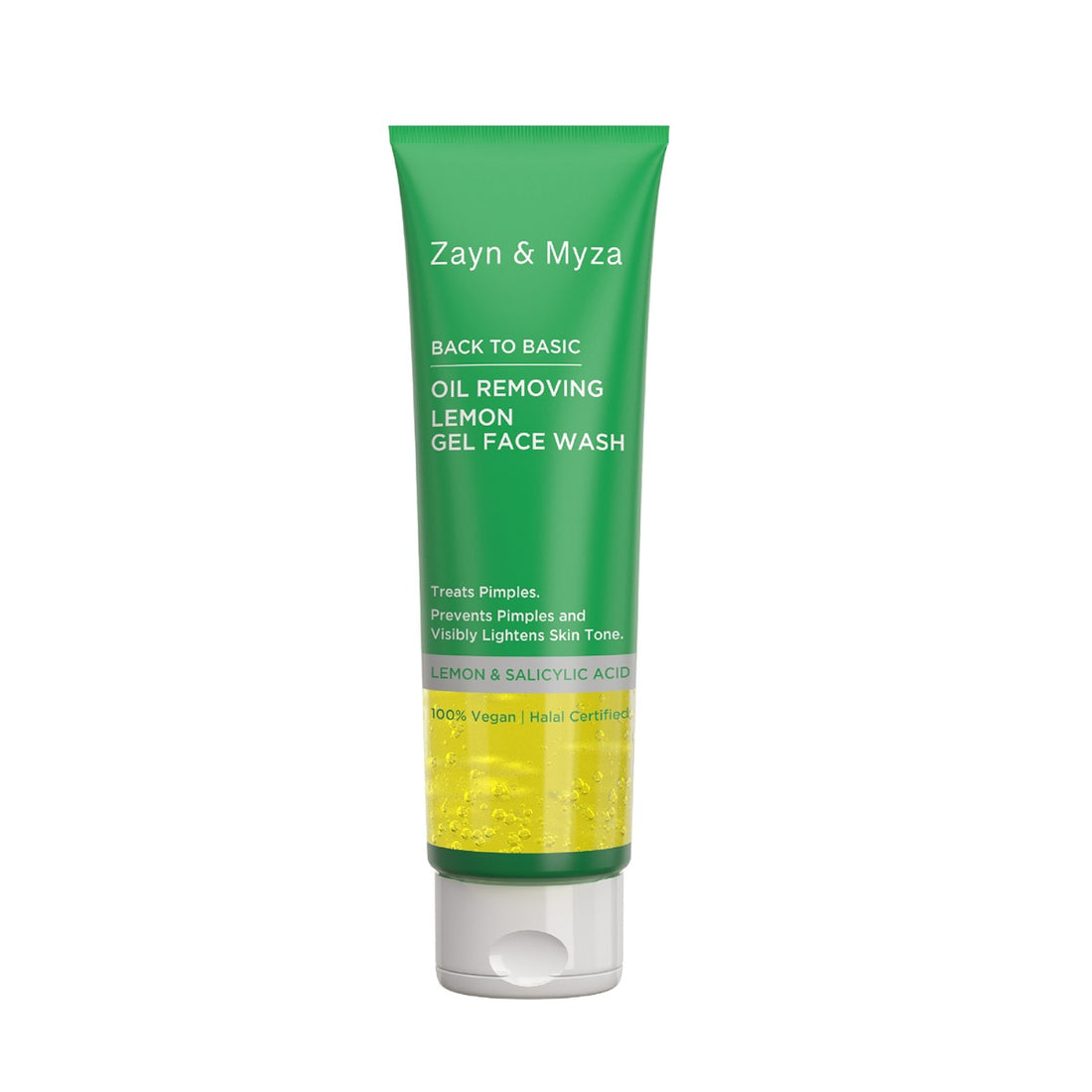 Zayn &amp; Myza Oil Removing Lemon Gel Face Wash (75ml) - India