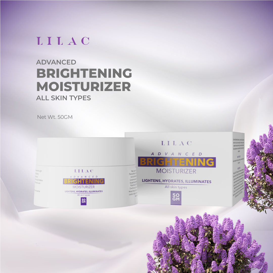 Lilac Advanced Brightening Moisturizer for All Skin Types (50gm)