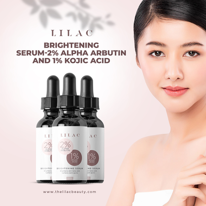 Lilac Brightening Serum With 2% Alpha Arbutin And 1% Kojic Acid (30ml)