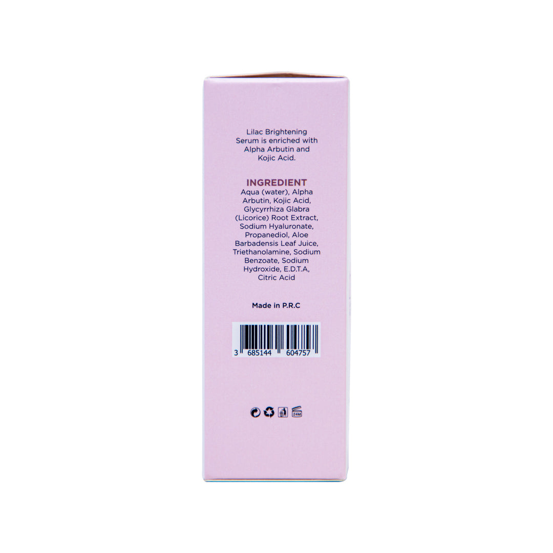 Lilac Brightening Serum With 2% Alpha Arbutin And 1% Kojic Acid (30ml)