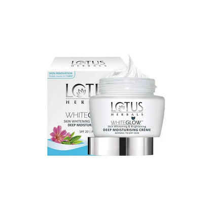 Lotus Herbals Whiteglow Skin Whitening and Brightening Deep Moisturising Cream Spf20