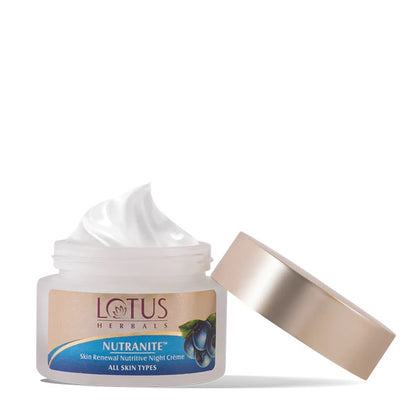 Lotus Herbals Nutranite Skin Renewal Nutritive Night Creme (50gm)