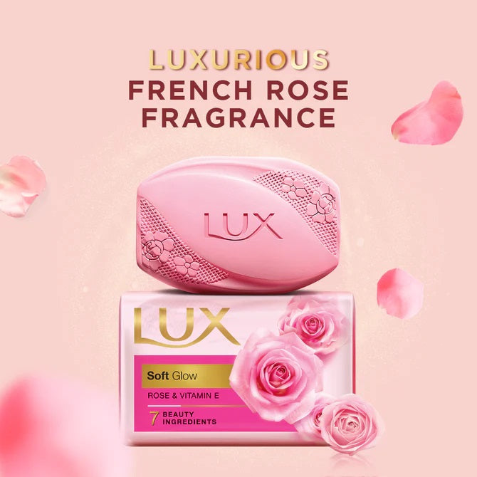 Lux Soap Bar Soft Glow (150gm)