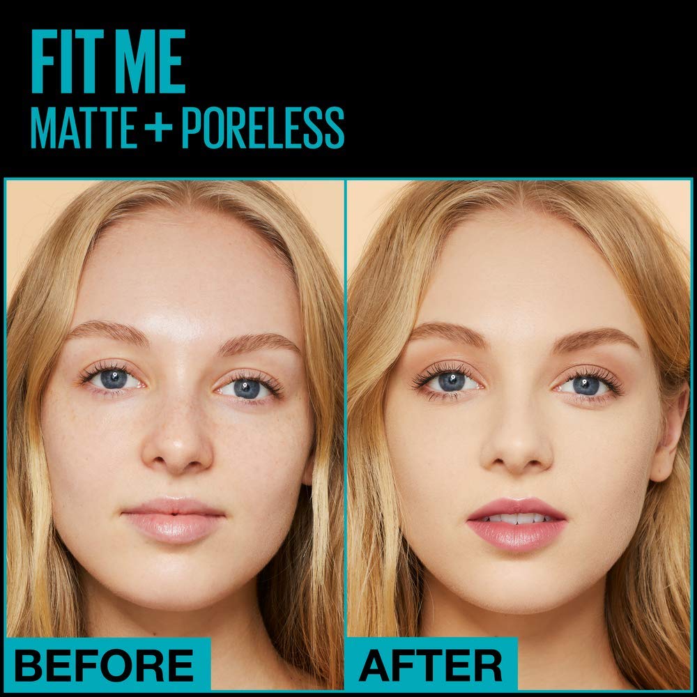 Maybelline Fit Me Matte + Poreless Liquid Foundation (30ml) - Natural Ivory 112