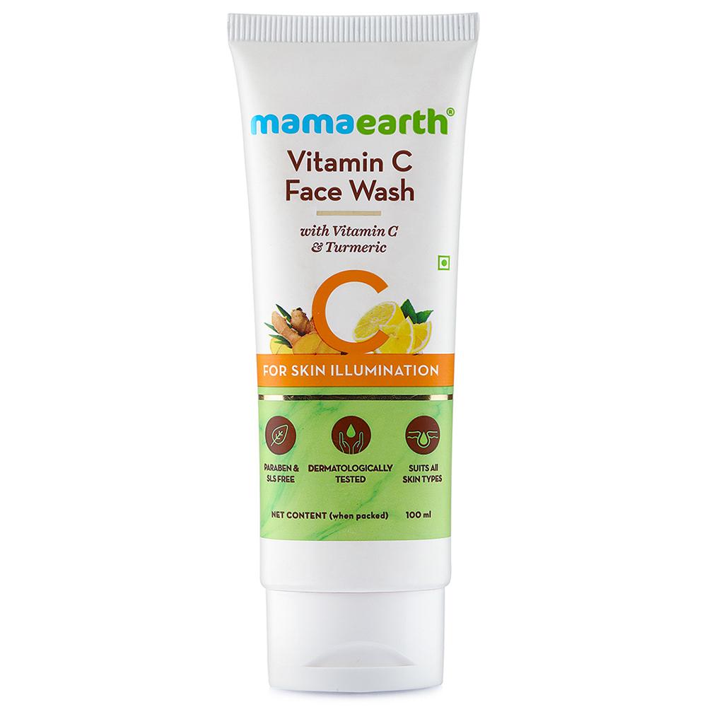 Mamaearth Vitamin C Face Wash for Skin Illumination (100ml)