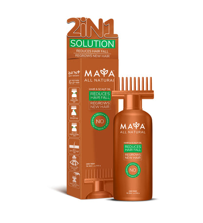 Maya All Natural Hair and Scalp Oil (100ml)