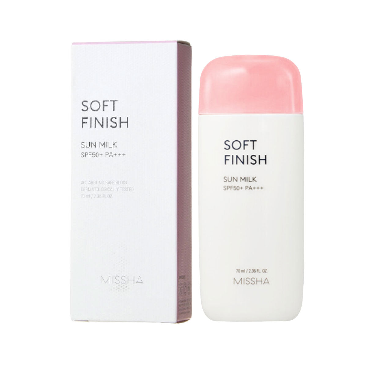 MISSHA All Around Safe Block Soft Finish Sun Milk SPF50+ PA+++ (70ml)