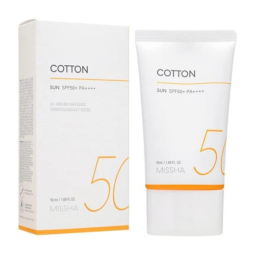 Missha All Around Safe Block Cotton Sun SPF50+ (50ml)