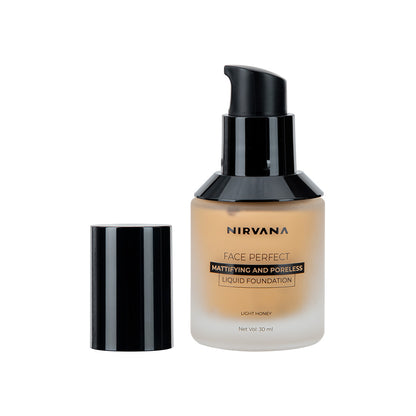 Nirvana Color Face Perfect Liquid Foundation (30ml)