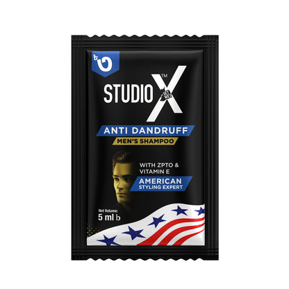 Studio X Anti Dandruff Shampoo for Men (5ml X 12 pcs)