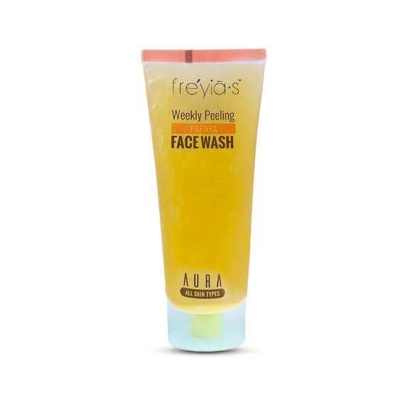 Freyias Weekly Peeling Face Wash (100ml) - Papaya