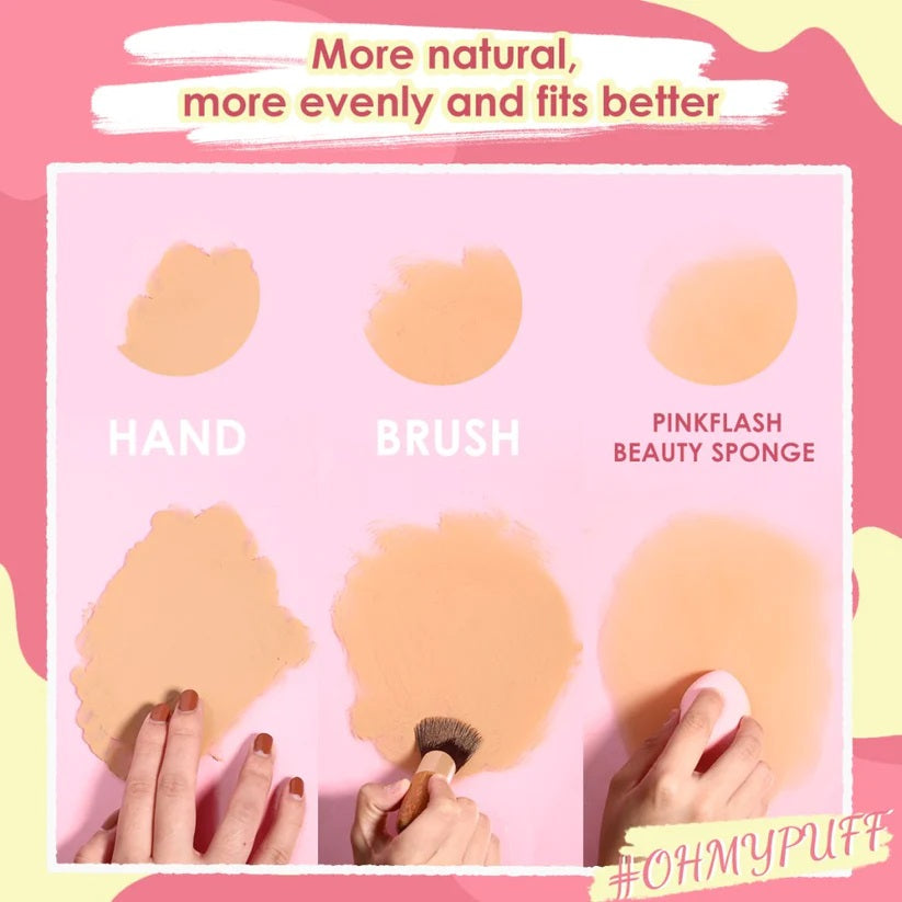 T01 - PINKFLASH Oh My Puff Beauty Sponge