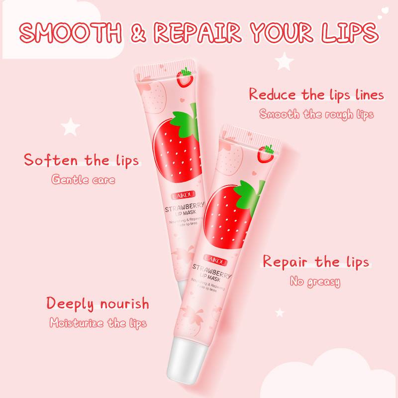 Laikou Strawberry Lip Mask (18g)