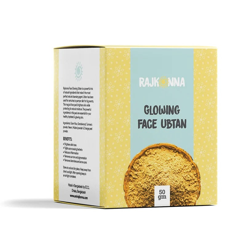 Rajkonna Glowing Face Ubtan (50gm)