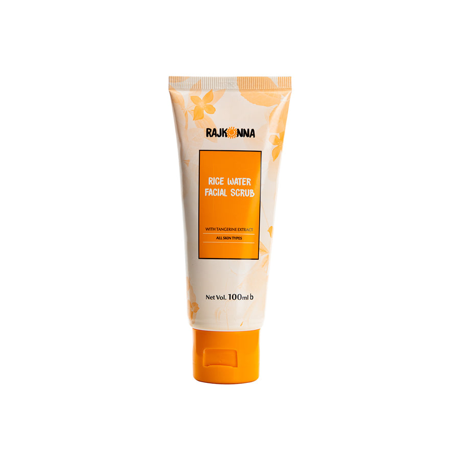 Rajkonna Rice Water Facial Scrub With Tangerine Extract (100ml)