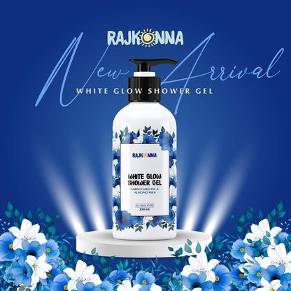 Rajkonna White Glow Shower Gel (330ML)