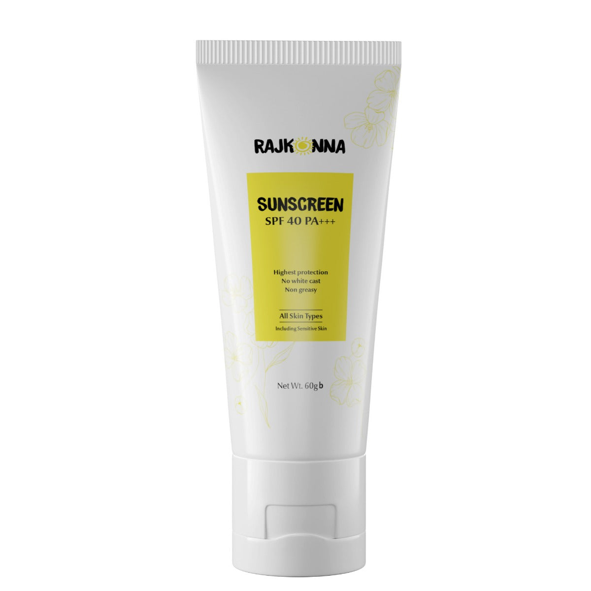 Rajkonna Sunscreen SPF 40 PA+++ (60gm)