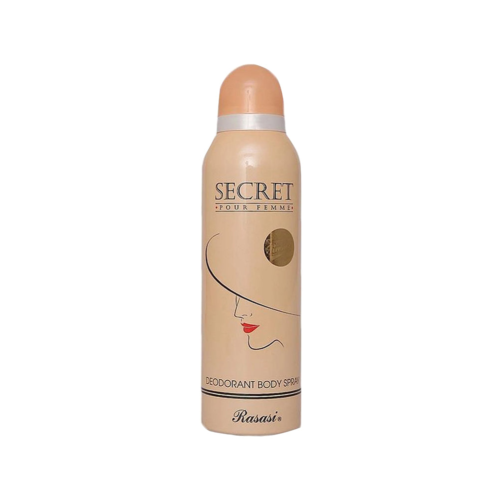 Rasasi Secret Deodorant Body Spray For Women (200ml)