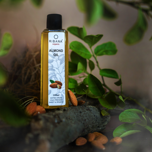 RiBANA Organic Almond Oil (100ml)