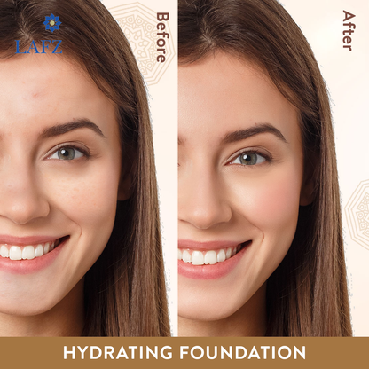 Lafz Rose Serum Foundation (30ml)