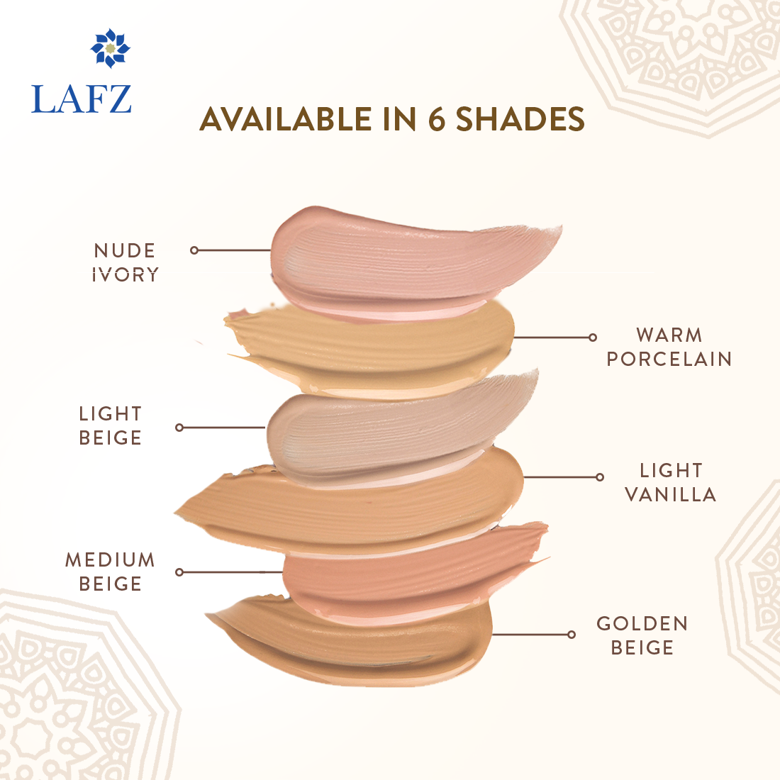 Lafz Rose Serum Foundation (30ml)