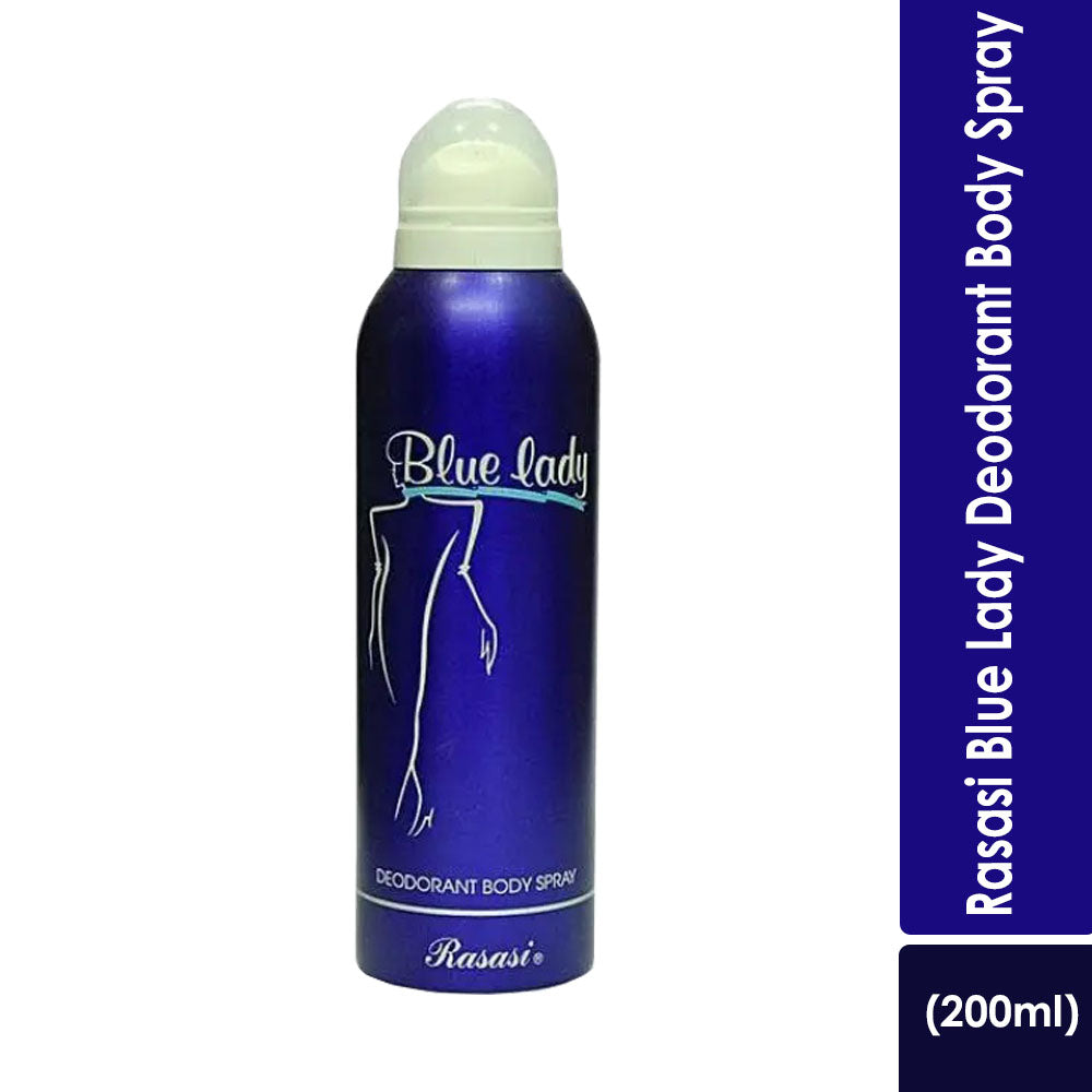 Rasasi Blue Lady Deodorant Body Spray (200ml)