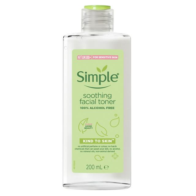 Simple Kind To Skin Soothing Facial Toner (200ml)