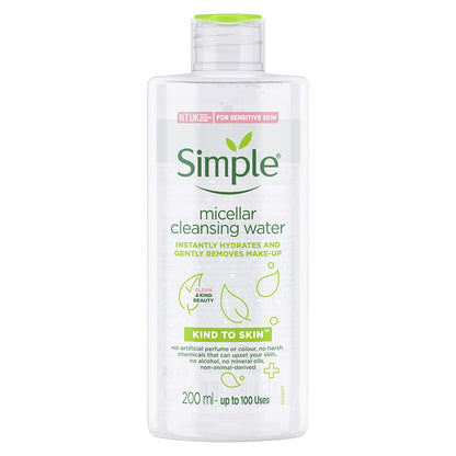 Simple Kind To Skin Micellar Cleansing Water