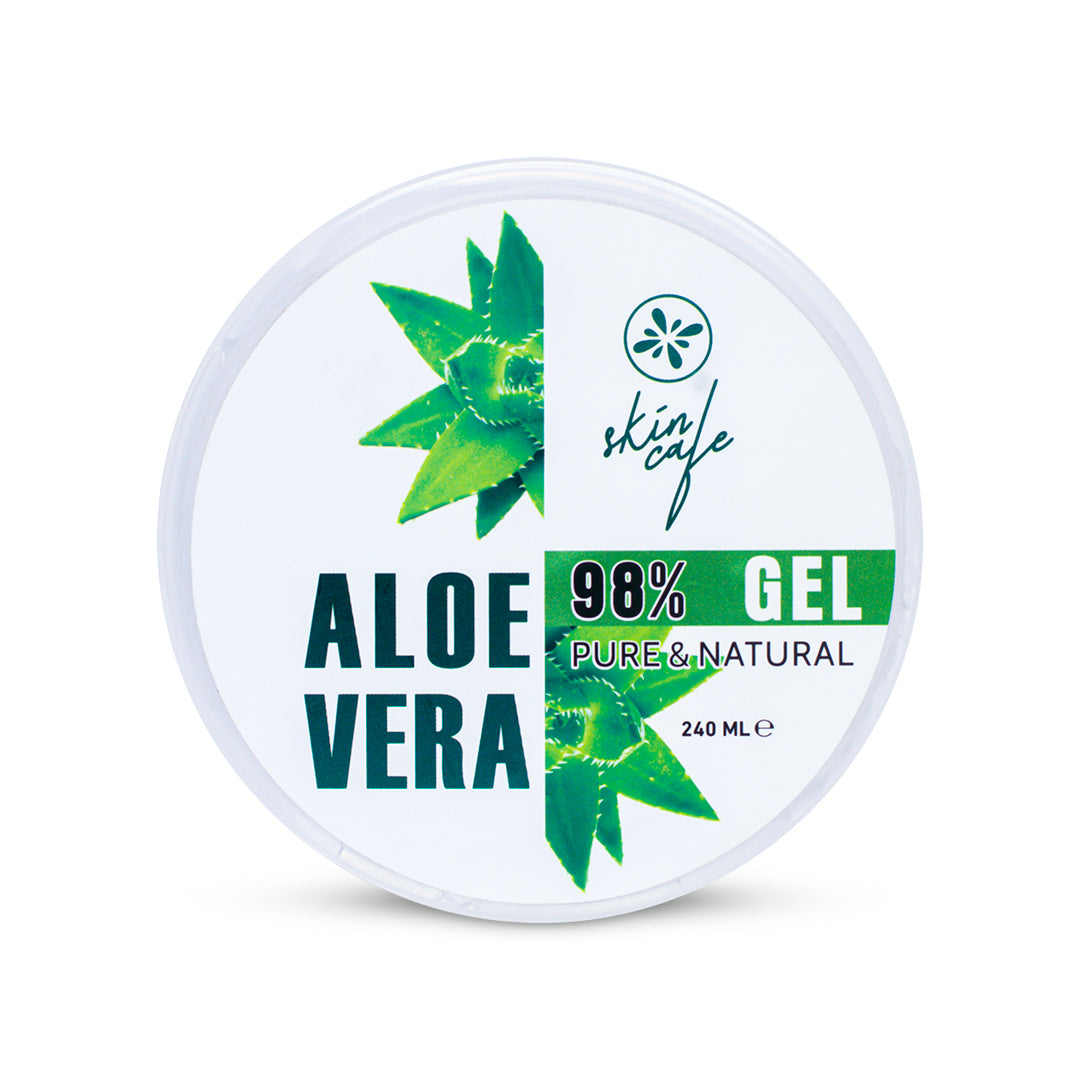 Skin Cafe 98% Pure and Natural Aloe Vera Gel (240ml)