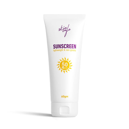 Skin Cafe Sunscreen SPF 50 PA+++ Lightweight and Non-Greasy (60ml)