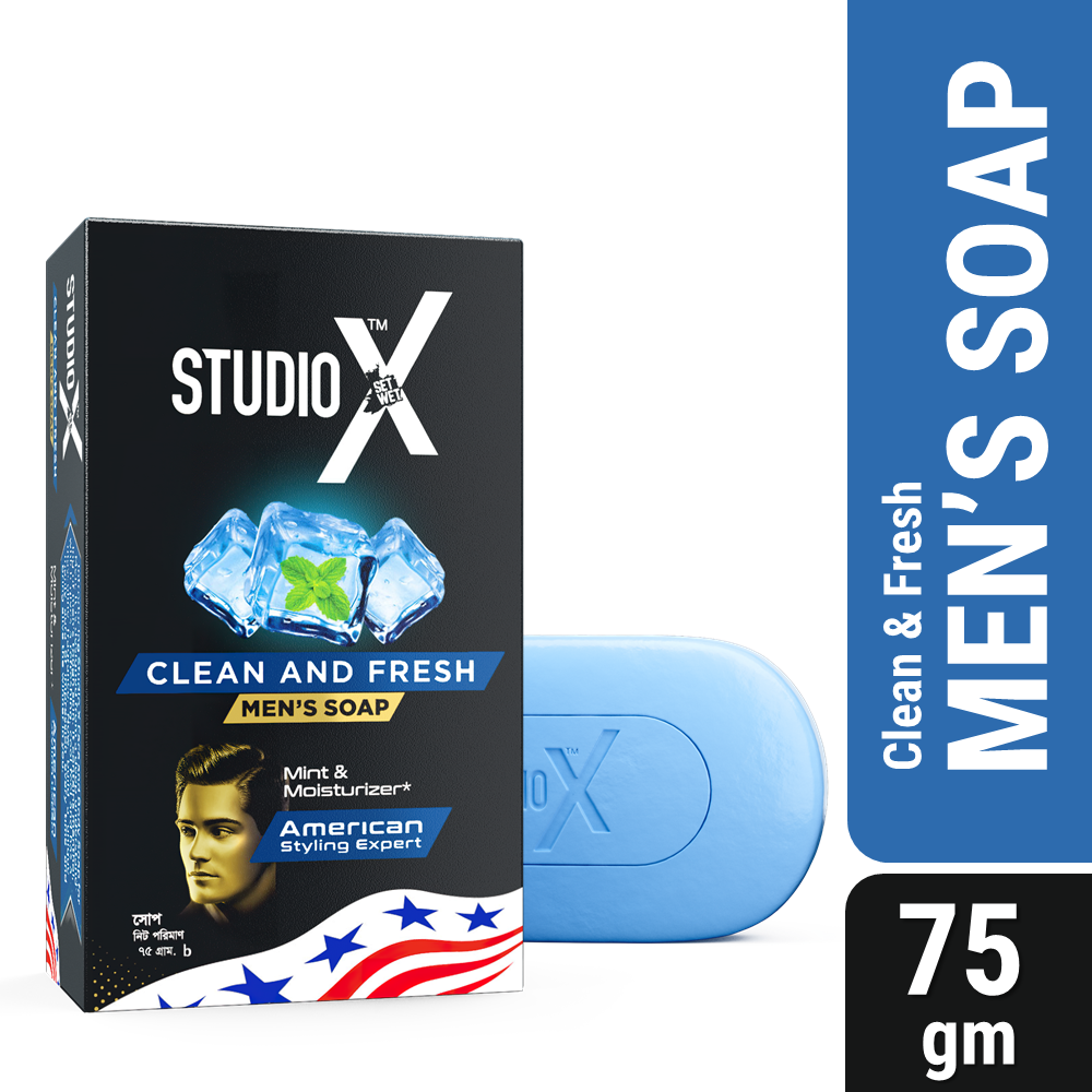 Studio X Anti Dandruff Shampoo for Men 175ml (75gm Soap Free)