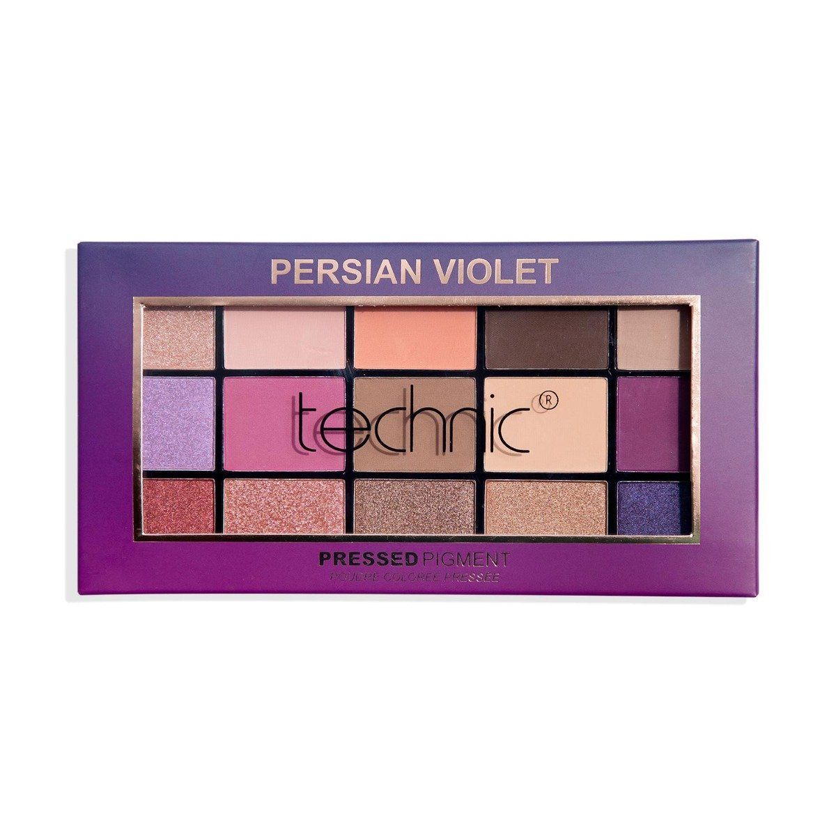 Technic 15 Color Eye Shadow Palette - Persian Violet (30g)