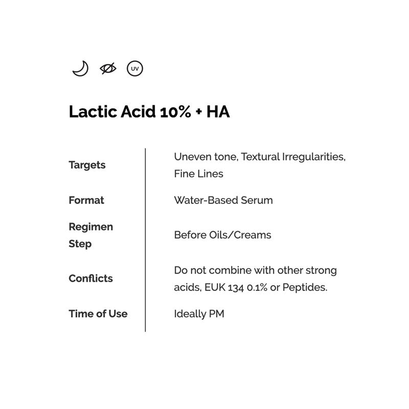 The Ordinary Lactic Acid 5% + HA Serum (30ml)