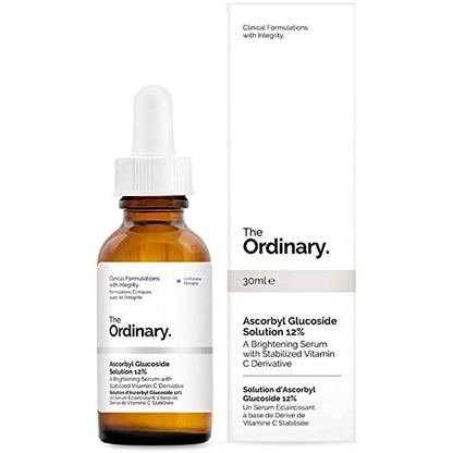 The Ordinary Ascorbyl Glucoside Solution 12% Brightening Serum (30ml)