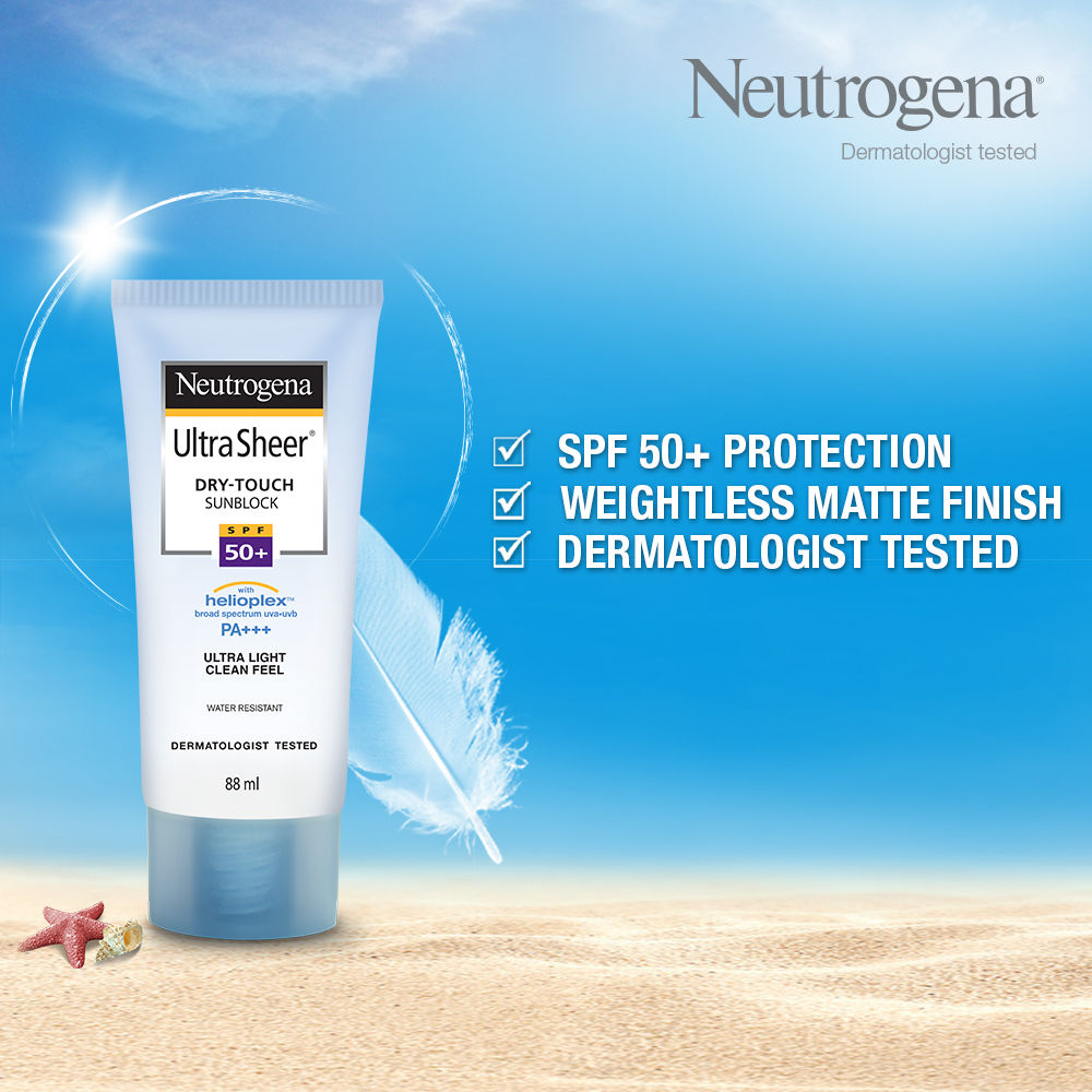 Neutrogena Ultra Sheer Dry Touch Sunscreen SPF 50+ (88ml)