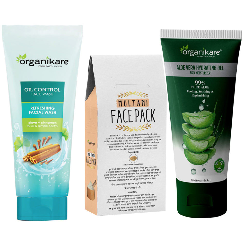 Organikare Skin Care Combo (Pack of 03)